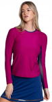 Naiste T-s&auml;rgid (pikkade k&auml;istega) Lucky in Love The Berry Buzz Shimmer On Long Sleeve - Lilla