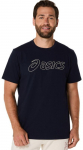 Meeste T-s&auml;rk Asics Logo Short Sleeve - Sinine