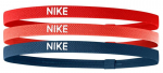 Peapael Nike Elastic Hairbands 3PK - Mitmev&auml;rviline