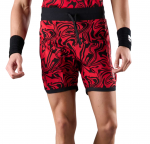 Meeste tennise&scaron;ortsid Hydrogen Chrome Tech Shorts - Punane