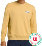Meeste dressipluus Wilson Parkside Crew - Kollane