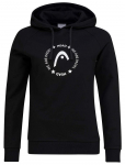 Naiste tennisejakk Head Padel Hoodie Women - Must