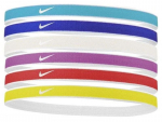 Peapael Nike Tipped Swoosh Sport Headbands 6P - Mitmev&auml;rviline