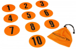 Tennise sihtm&auml;rgid ja t&auml;hised Yakimasport Numbered 1-10 Markings 10P