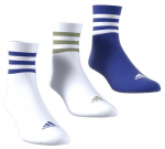 Tennisesokid Adidas Kids BTS 3PP - Mitmev&auml;rviline