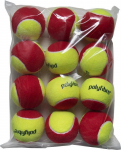 Treeningpallid Polyfibre Stage 3 Red Presureless Tennisballs 12B