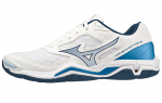 Meeste sulgpalli/squashi kingad Mizuno Wave Phantom 3 - white/dark denim/blue jasper