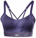 Topp Reebok Lux Strappy Bra W - Lilla