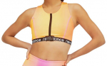 Topp New Balance Top Achiever Printed Crop - Oranž