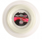 Tennisekeeled Topspin Poly Tech Evo (200 m) - Valge