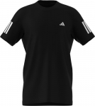 Poiste T-s&auml;rk Adidas Club 3 Stripes Tennis - Must