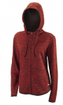 Naiste tennisejakk Wilson Women Training Hooded Jacket II - Punane