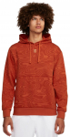 Meeste dressipluus Nike Court Heritage Dri-Fit Fleece Tennis Hoodie - Pruun