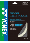 Sulgpalli keeled Yonex BG 66 Ultimax (10 m) - Valge