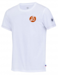 Meeste T-s&auml;rk Roland Garros Logo 2024 T-Shirt - Valge