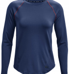 Naiste T-s&auml;rgid (pikkade k&auml;istega) Under Armour Rush HeatGear Mesh Long Sleeve W - Sinine