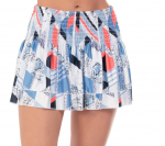 Naiste tenniseseelik Lucky in Love Snake Rattle N' Roll Long Snake Point Smocked Skirt - Mitmev&auml;rviline