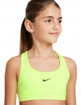 T&uuml;drukute rinnahoidja Nike Girls Swoosh Sports Bra - Roheline