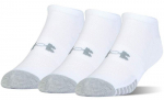 Tennisesokid Under Armour HeatGear No Show 3P - Valge