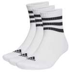 Tennisesokid Adidas Cushioned Sportswear Mid-Cut Socks 3P - Valge