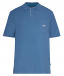 Meeste tennisepolo Australian Open Polo Pocket AO Logo - Sinine