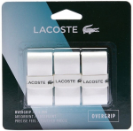 Pealisgripid Lacoste Absorbent Overgrip 3P - Valge