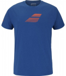 Meeste T-s&auml;rk Babolat Exercise Big Flag - Sinine