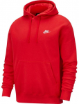 Meeste dressipluus Nike Sportswear Club Hoodie PO BB - Punane
