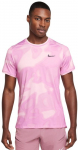 Meeste T-s&auml;rk Nike Court Advantage Dri-Fit - Roosa