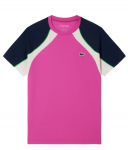 Meeste T-s&auml;rk Lacoste Ultra Dry Colour-Block Tennis - Roosa