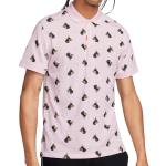 Meeste tennisepolo Nike Print Slim Polo - Roosa