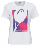Naiste T-s&auml;rk Head Vision T-Shirt - Valge
