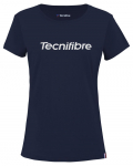 Naiste T-s&auml;rk Tecnifibre Club Cotton Tee - Sinine