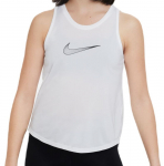 T&uuml;drukute T-s&auml;rk Nike Dri-Fit One Training Tank - Valge