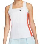 Naiste tennisetopp Nike Court Dri-Fit Slam Tank - Valge