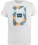 Meeste T-s&auml;rk Babolat Exercise Message T-Shirt - Valge