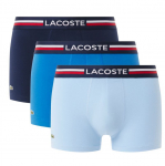 Meeste Bokserid Lacoste Stretch Cotton Trunks 3P - Sinine