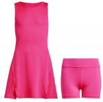 T&uuml;drukute kleit Adidas Girls Club - Roosa