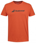 Poiste T-s&auml;rk Babolat Exercise Tee Boy - Punane