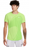 Meeste T-s&auml;rk Nike Dri-Fit Rafa Tennis Top - Roheline