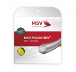 Tennisekeeled MSV Focus Hex (12 m) - Kollane