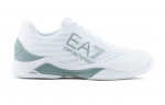 Meeste tennisejalatsid EA7 Unisex Woven Sneaker Clay - Valge