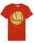 Poiste T-s&auml;rk Roland Garros Santiago Ball - Oranž