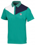 Meeste tennisepolo Fila US Open Nilo Polo - Roheline