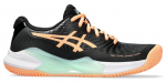 Naiste padelijalatsid Asics Gel-Challenger 14 Padel - black/bright sunstone