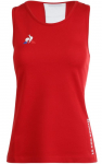 Naiste tennisetopp Le Coq Sportif D&eacute;bardeur No.4 W - Punane