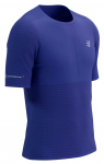 Meeste T-s&auml;rk Compressport Pro Racing Short Sleeve - Sinine