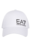 Tennisem&uuml;ts EA7 Unisex Train Core Logo Baseball Hat - Valge