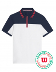 Meeste tennisepolo Wilson Advantage Zip - Mitmev&auml;rviline