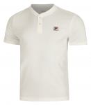Meeste tennisepolo Fila Addison - Valge
